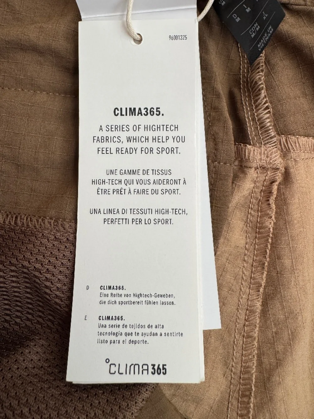 $120 adidas Terrex Xperior Utilitas Clima365 ZipOff Hiking Pants Bottoms Men’s M